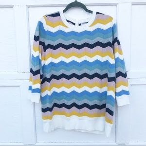 1901 Chevron Jacquard Sweater